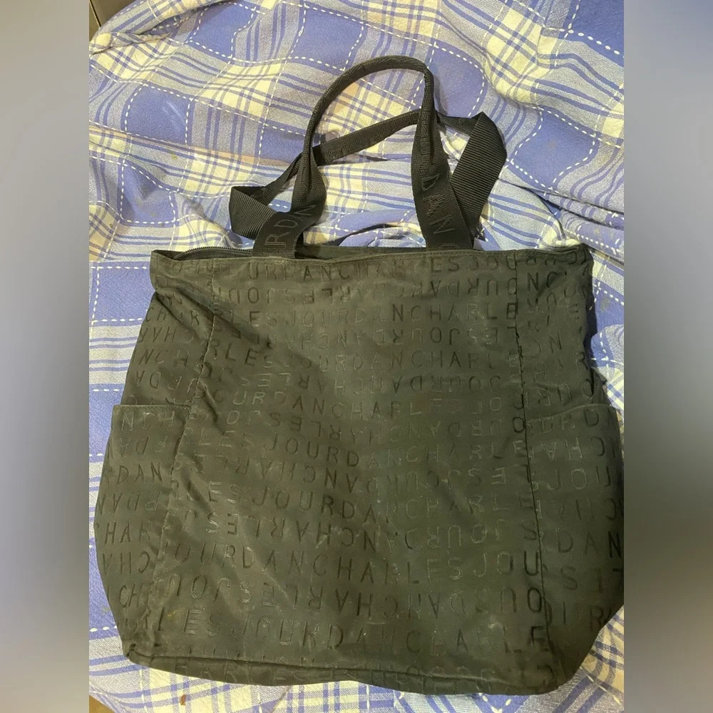 Charles Jourdan logo tote - Picture 1 of 3